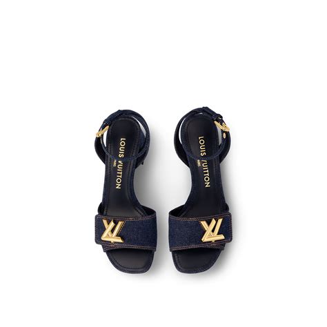 louis vuitton shake sandal|Louis Vuitton denim sandals.